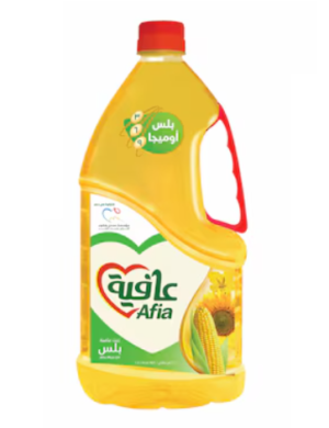 عافية زيت ذرة بلس - 1.6 لتر